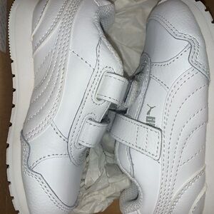 Puma Kids White Sneakers
